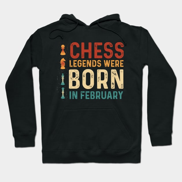 Cool Chess For Men Women Strategy Board Game Chess Lovers Hoodie by click2print